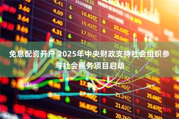 免息配资开户 2025年中央财政支持社会组织参与社会服务项目启动